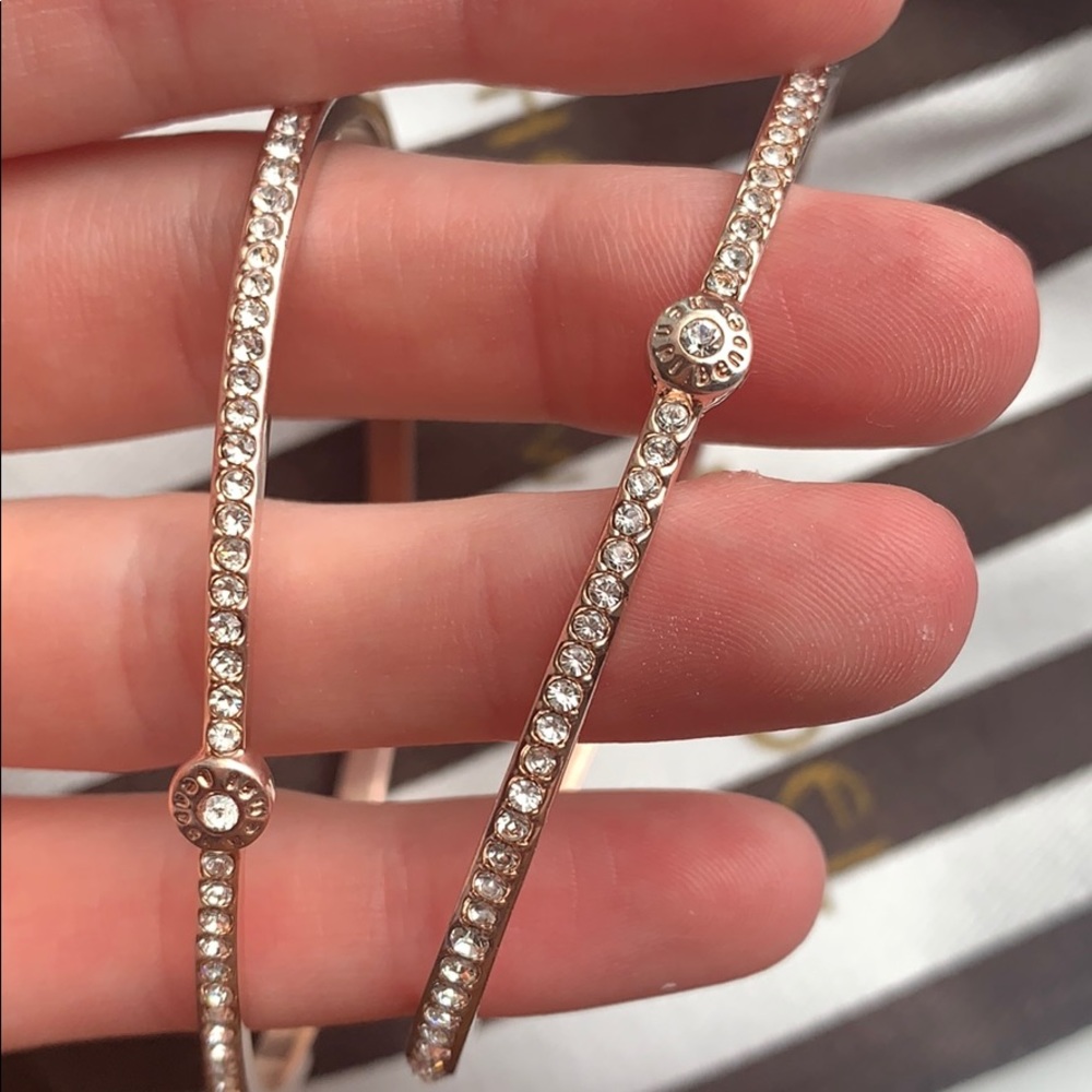 Rose Gold Henri Bendel Bangles